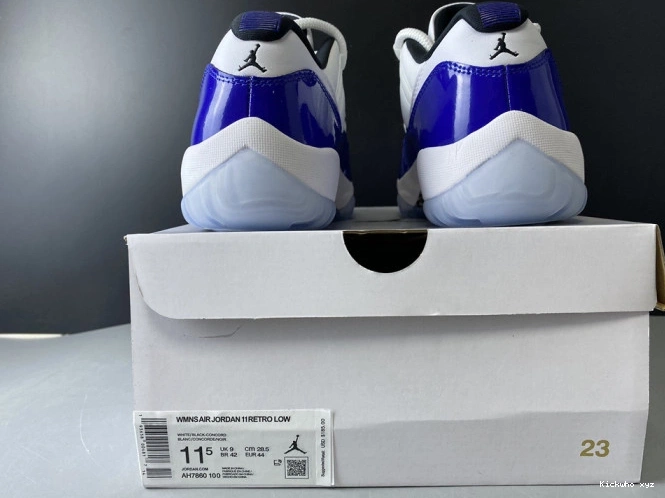 AH7860-100 Jordan Concord Retro Air 11 White Low 0711